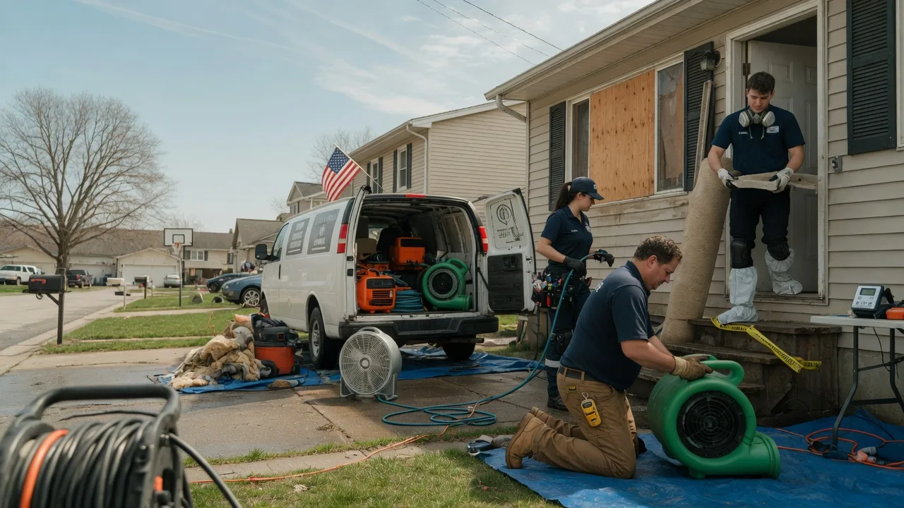 Water Damage Restoration in South Mills, NC near me